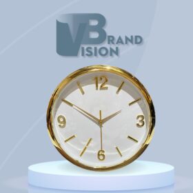 Đồng hồ treo tường vành tròn xi vàng ĐH-08