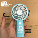 Quạt điện mini cầm tay in logo