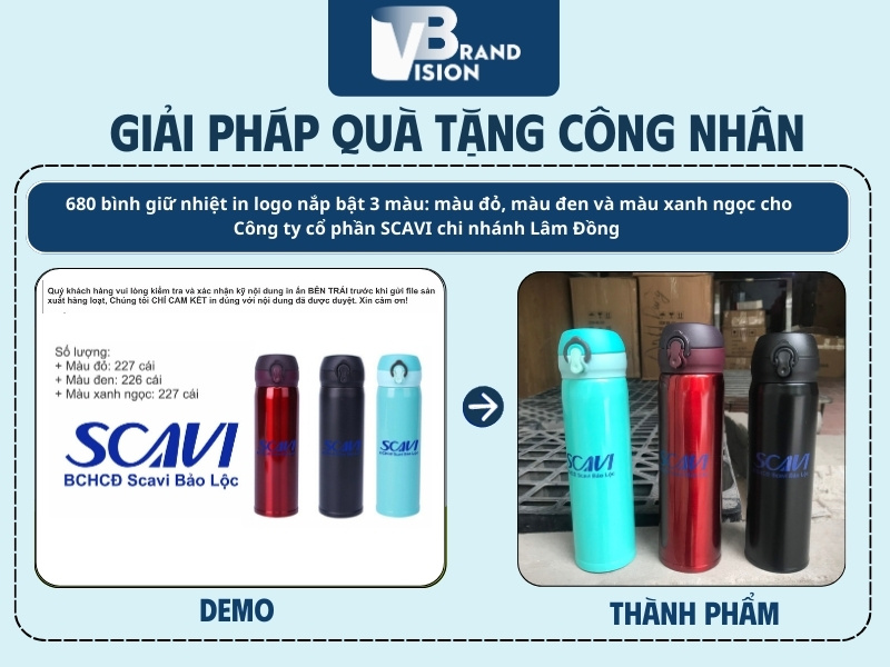 Giải pháp quà tặng công nhân
