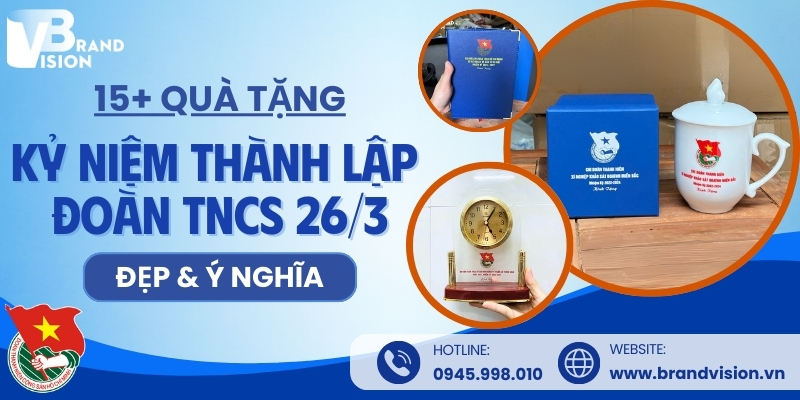 quà tặng kỷ niệm thành lập Đoàn 26 tháng 3