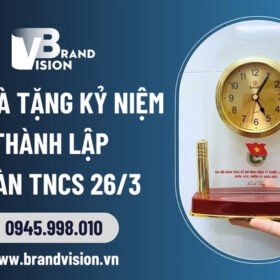 quà tặng kỷ niệm thành lập Đoàn TNCS 26 3