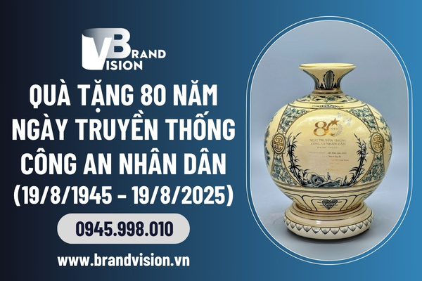 Quà tặng kỷ niệm 80 năm ngày truyền thống CAND