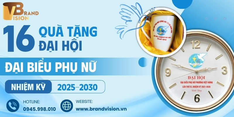 Quà tặng Đại hội Đại biểu Phụ nữ các cấp tỉnh, xã nhiệm kỳ 2025-2030