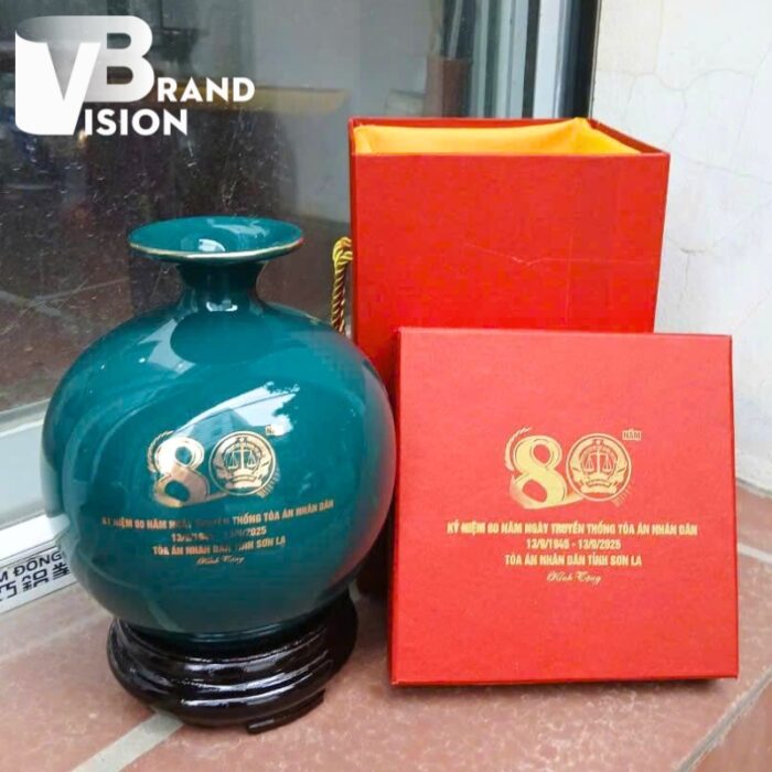 bình hút lộc in logo quà tặng 80 năm Ngày truyền thống Tòa án Nhân dân BHL-20 (1)