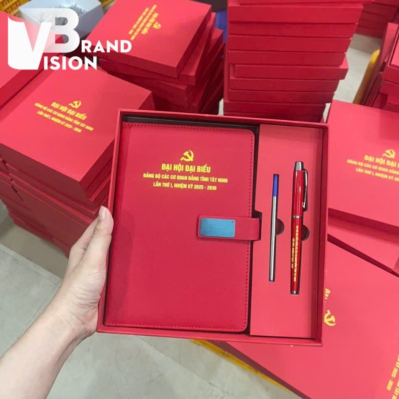 Bộ giftset in logo quà tặng