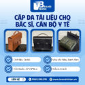 cặp da tài liệu in logo quà tặng bác sĩ, cán bộ y tế CD-12 (2)