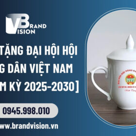 quà tặng Đại hội Hội Nông dân Việt Nam in logo