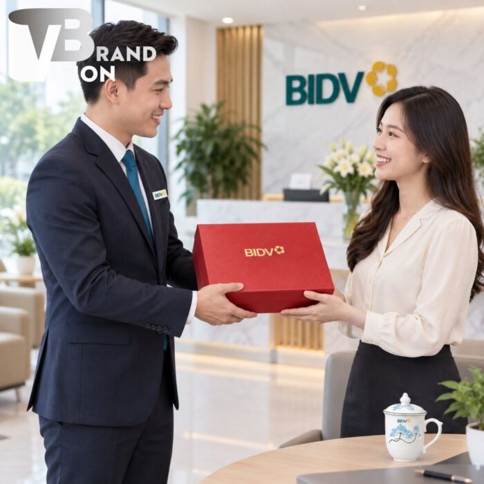 Set Quà Tặng Túi Vải Và Ly Sứ In Logo
