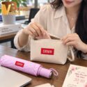 Bộ quà tặng túi cói ô dù in logo quà tặng