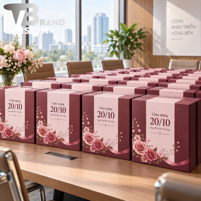 Giftset bình giữ nhiệt, ô dù, sạc dự phòng