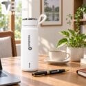 Bộ Giftset Bút Ký Và Bình Giữ Nhiệt Quai Xách In Logo