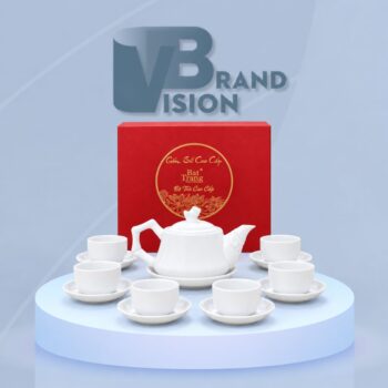 Bộ trà dáng trúc quà tặng