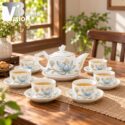 Bộ trà dáng trúc quà tặng