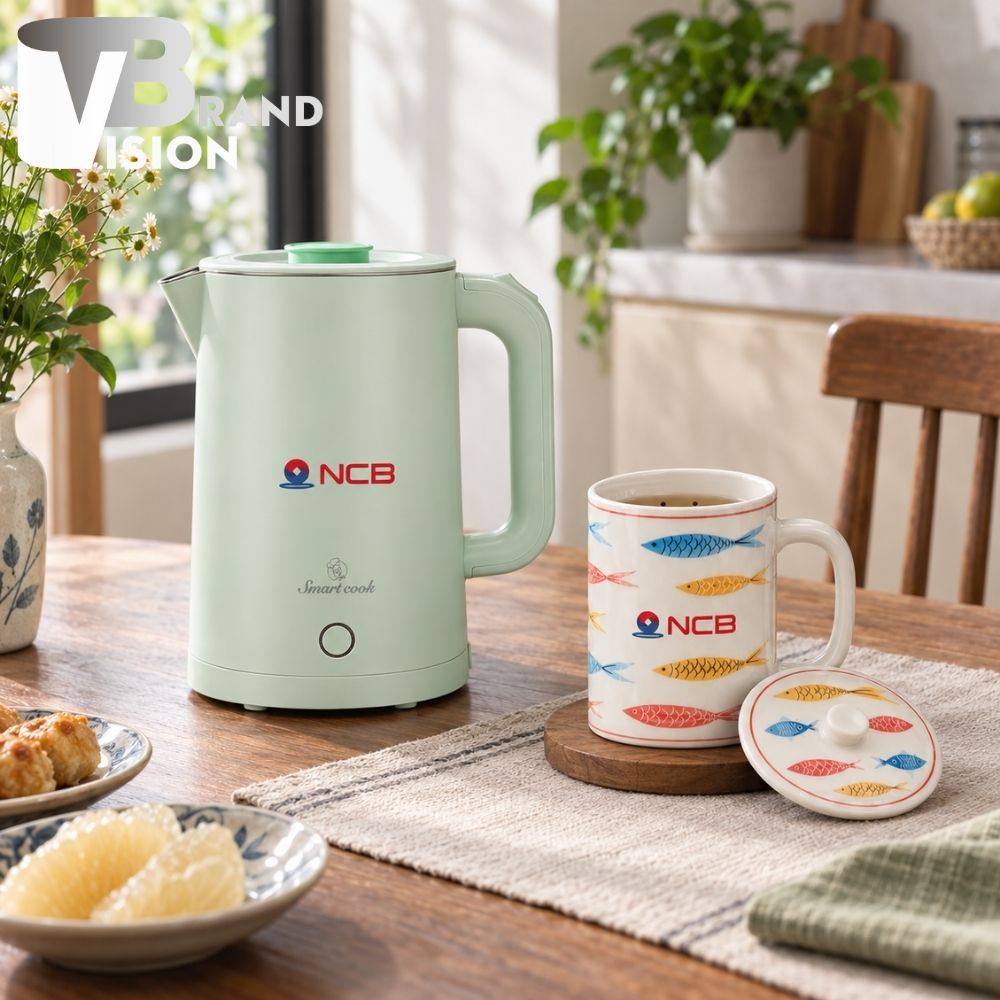Bộ giftset ấm siêu tốc và cốc lọc trà