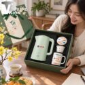 Bộ giftset ấm siêu tốc và cốc lọc trà