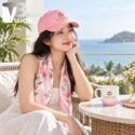Bộ Giftset 3 Món Mũ Lưỡi Trai, Cốc Sứ Và Khăn Lụa In Logo Quà 20/10