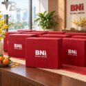 Bộ Giftset Vinh Danh Tượng Dê Và Biểu Trưng Pha Lê In Logo