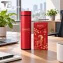 Quà tặng bình giữ nhiệt và bao lì xì