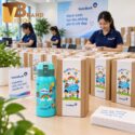 Bình nước giữ nhiệt quà tặng trẻ em
