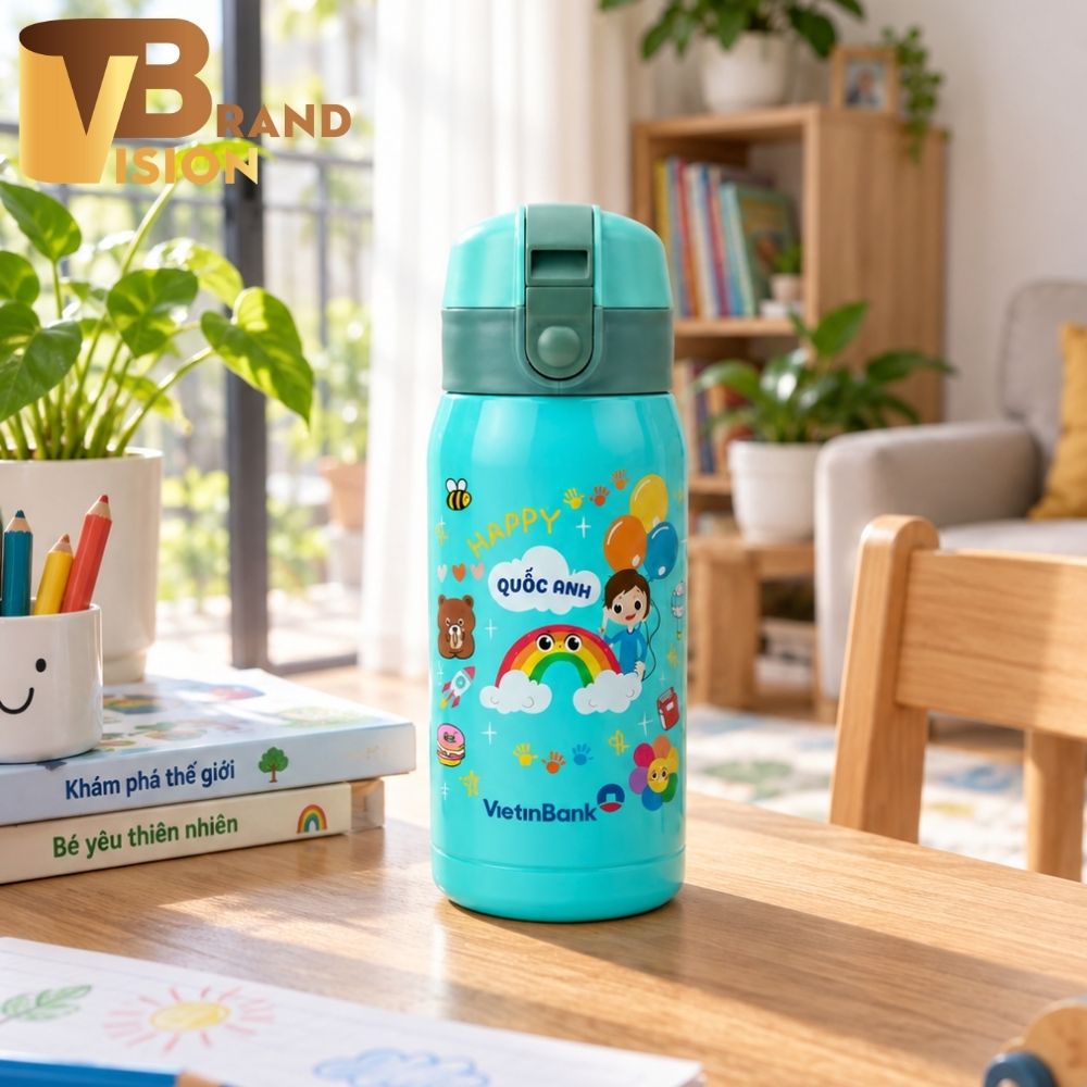 Bình nước giữ nhiệt quà tặng trẻ em