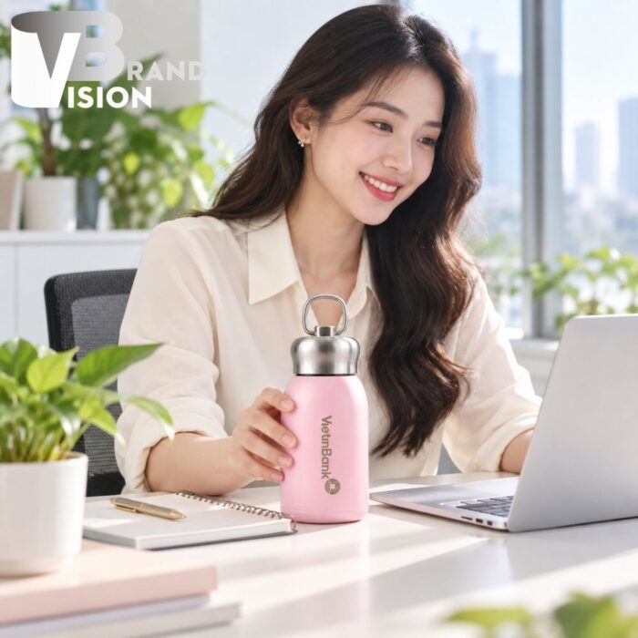 Bộ quà tặng bình giữ nhiệt và hũ trà