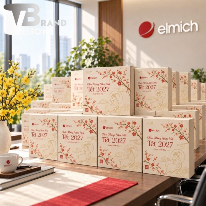 Set Quà Bình Giữ Nhiệt Và Tượng Dê In Logo